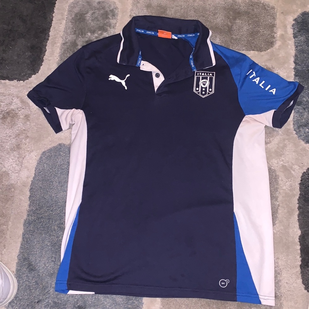 Puma Italia soccer polo